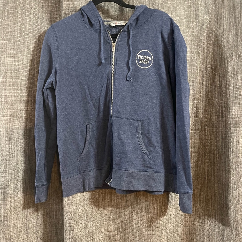 Victoria's Secret Sport Navy Zip-Up Jacket